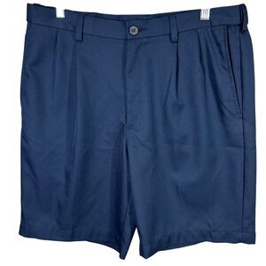 Cool‎ 18 Pro Mens Navy Blue Casual Golf Shorts Size 36 Polyester